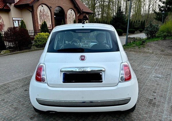 Fiat 500 cena 34500 przebieg: 99000, rok produkcji 2015 z Szprotawa małe 137